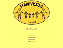 Tablet Screenshot of happykids.be