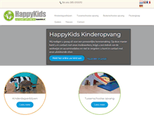 Tablet Screenshot of happykids.nl