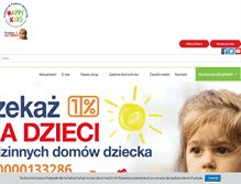 Tablet Screenshot of happykids.pl