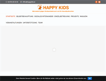 Tablet Screenshot of happykids.at