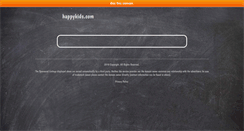 Desktop Screenshot of happykids.com